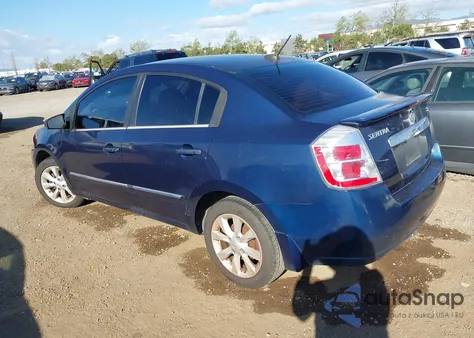 2011 Nissan Sentra 2.0Sl из США, поврежденный, VIN 3N1AB6AP5BL706998